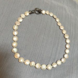 Freshwater Coin Pearl Necklace